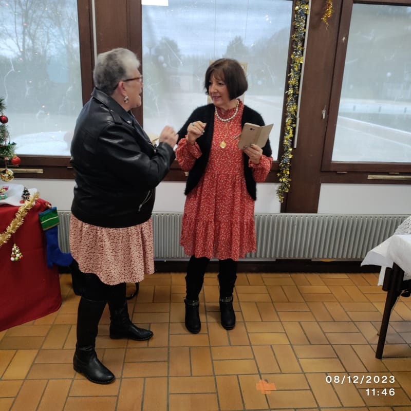 OHOTOS DU REPAS DE NOËL DU 8 DECEMBRE 2023