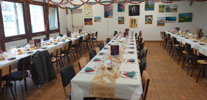 OHOTOS DU REPAS DE NOËL DU 8 DECEMBRE 2023