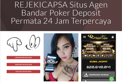 REJEKICAPSA Situs Agen Bandar Poker Deposit Permata 24 Jam Terpercaya
