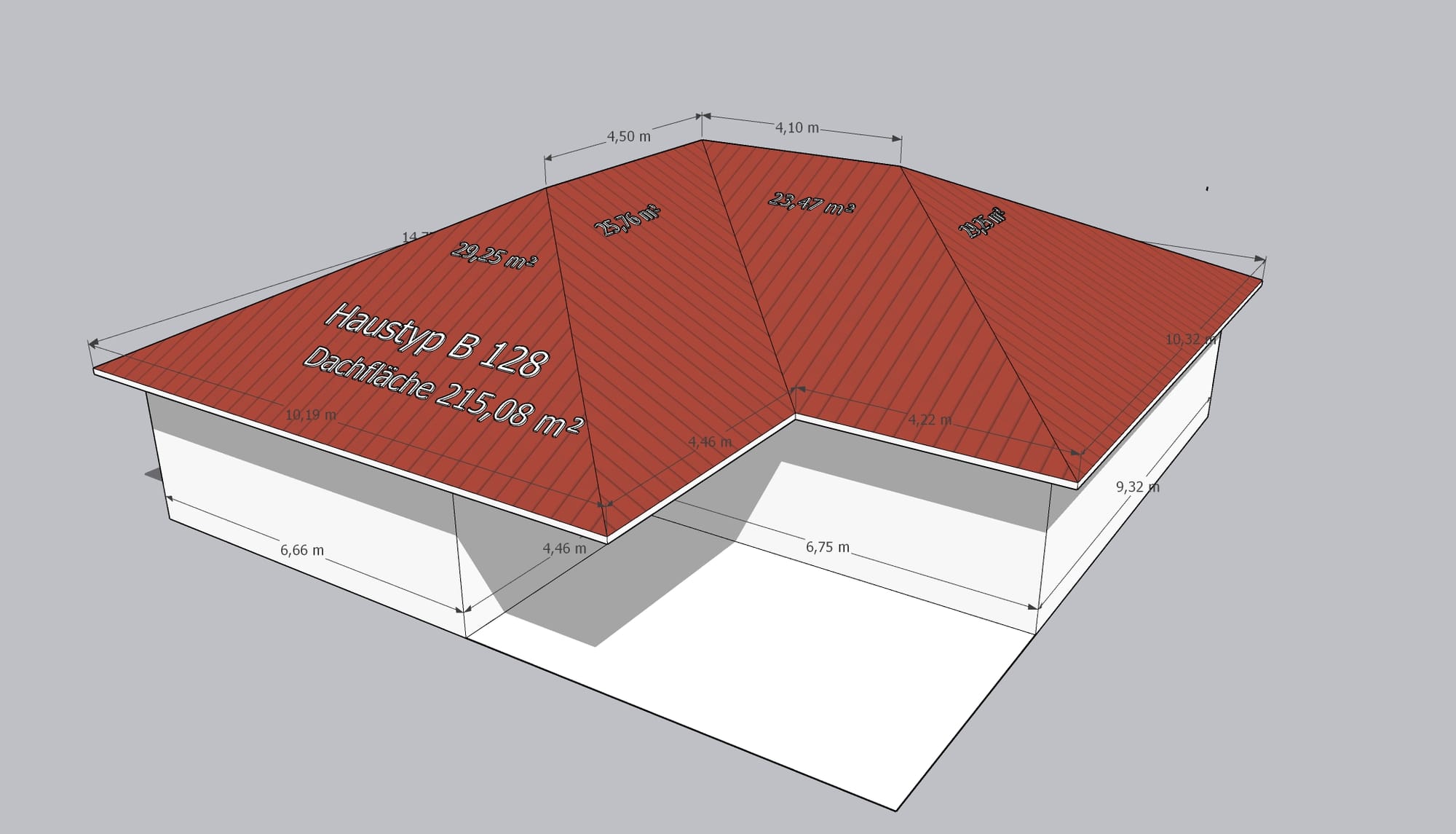 Wohnbungalow in Holzrahmenbauweise 150 m² WFl