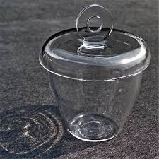 Quartz Crucible with Lid (Tall Form)