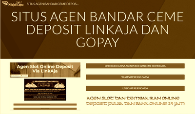 AGEN POKER DAN DOMINO TRANSAKSI DEPOSIT VIA LINKAJA DAN GOPAY