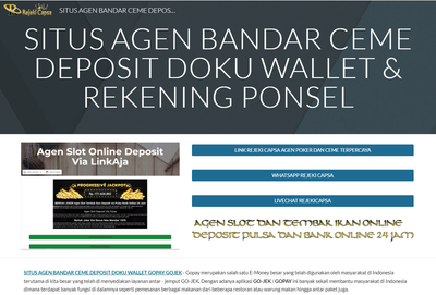 AGEN POKER DAN DOMINO TRANSAKSI DEPOSIT VIA REKENING PONSEL DAN DOKU WALLET