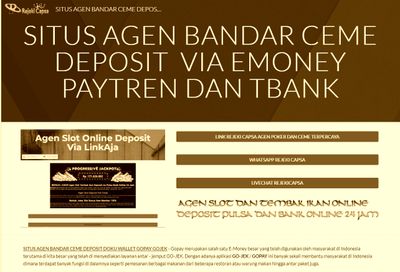 AGEN POKER DAN DOMINO TRANSAKSI DEPOSIT VIA PAYTREN DAN TBANK