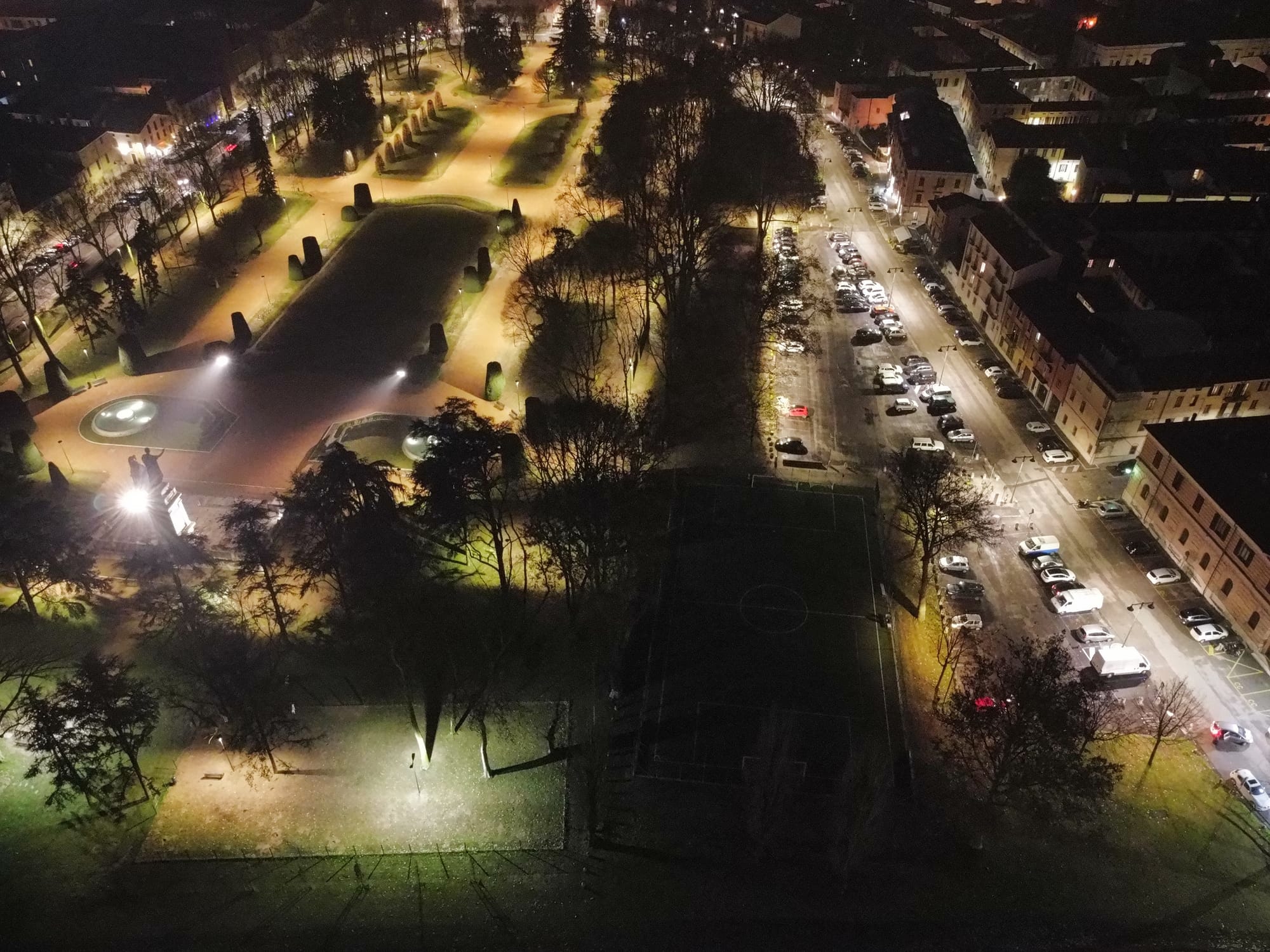 Lavori in corso - Nuovi Fari a Led