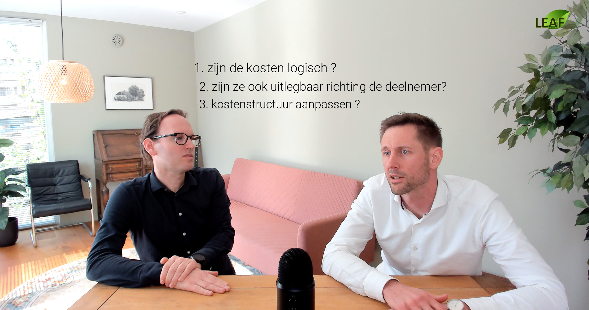 Transparantie & kosten