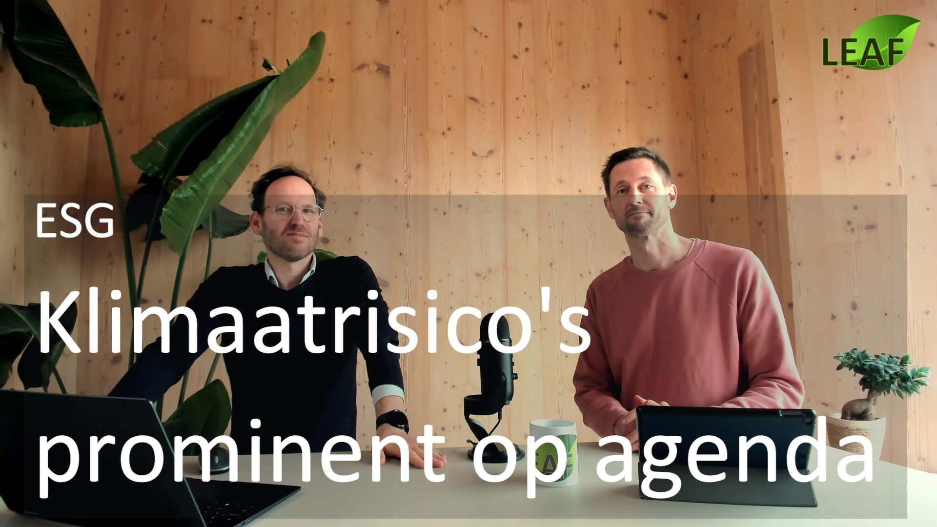 Klimaatrisico's prominent op agenda