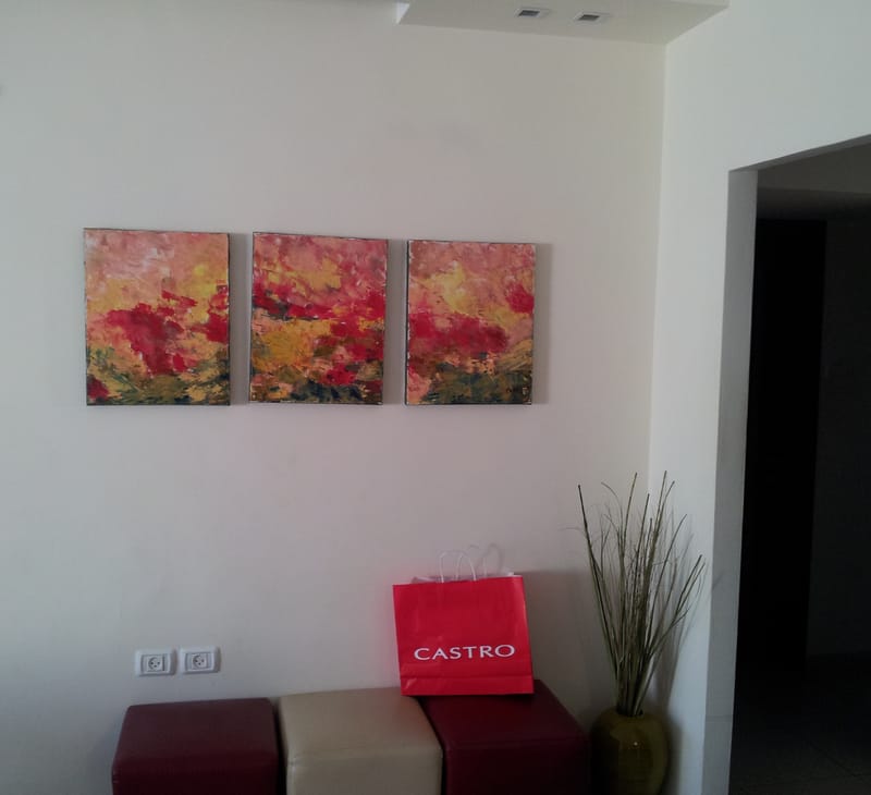 My art in collectors houses