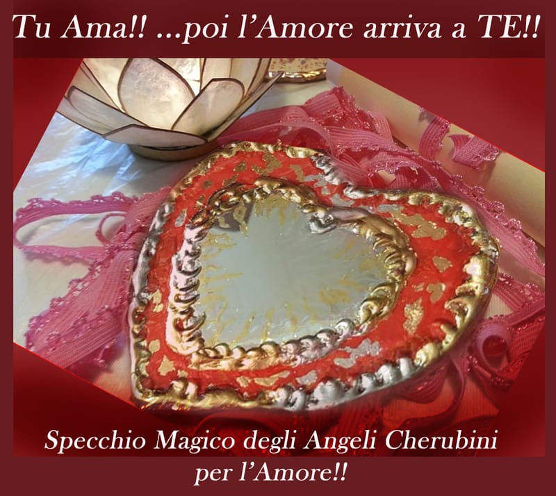 SPECCHIO MAGICO DEGLI ANGELI DELL'AMORE