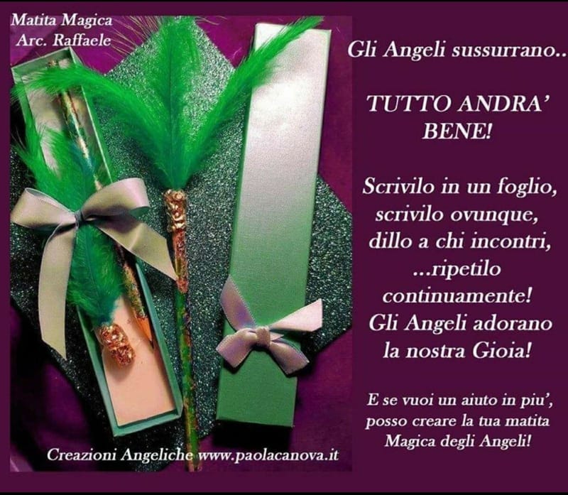 🌸MATITA MAGICA DEGLI ANGELI PER LA SERENITA' 🌸
