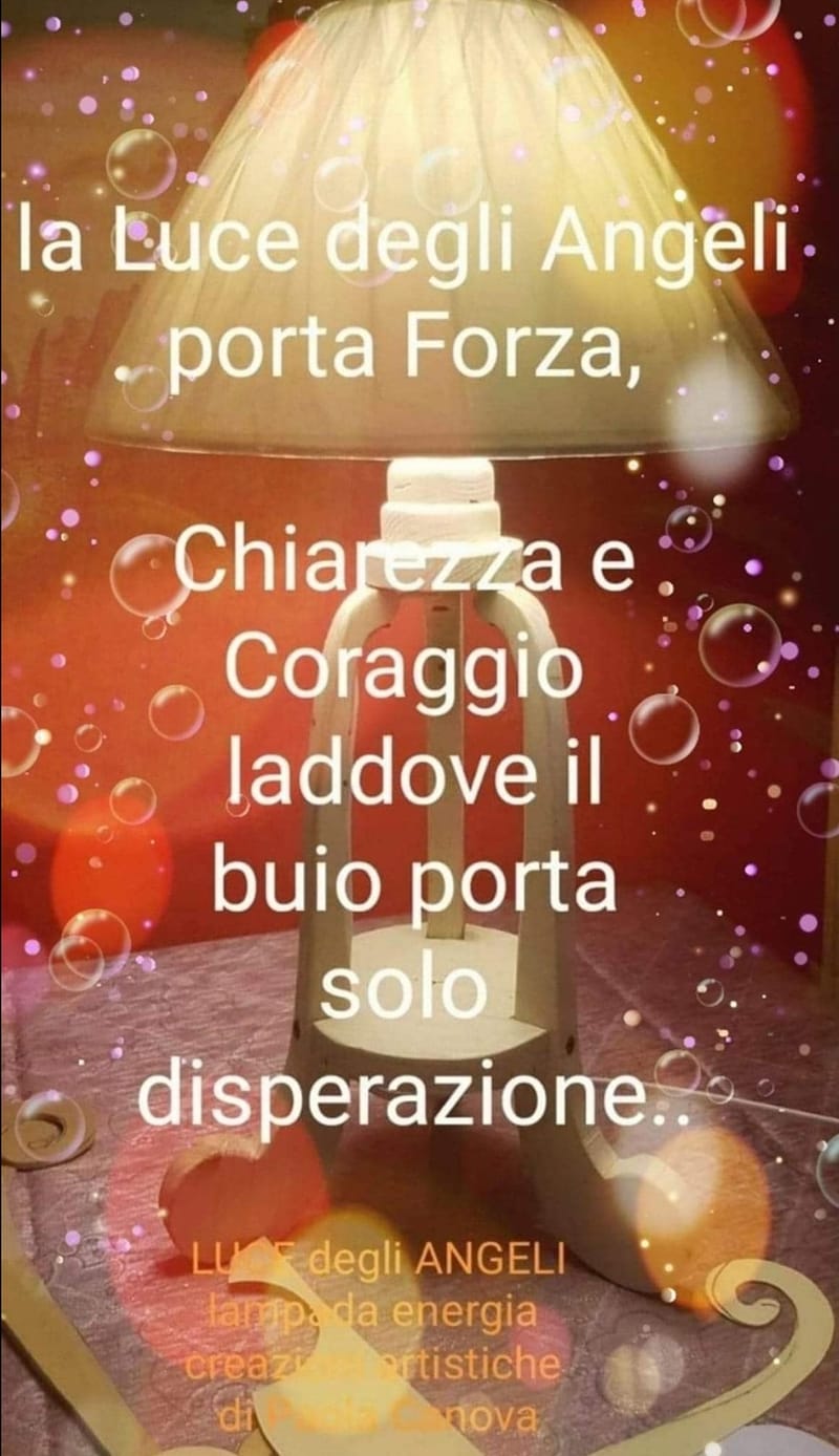 ⭐LAMPADA⭐ LUCE⭐ DEGLI⭐ ANGELI ⭐