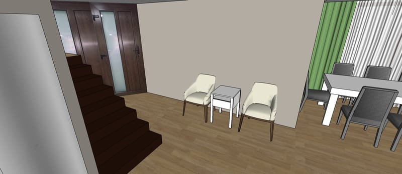 Amenjare living intr-o casuta din Baia Mare