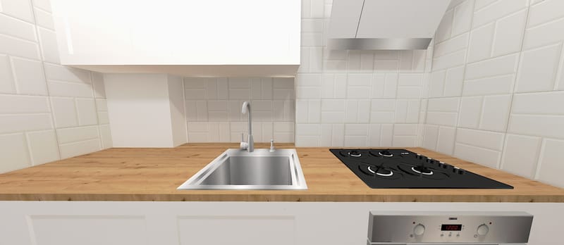 Amenajare apartament cu un dormitor, cartierul Grigorescu. Planuri de situatie, alegere produse, schite tehnice, randari partiale.