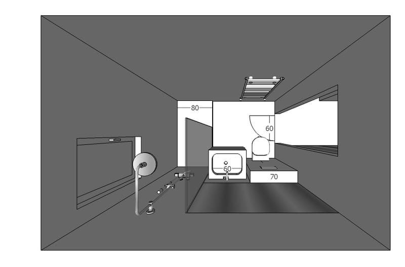 Amenajare apartament cu un dormitor, cartierul Grigorescu. Planuri de situatie, alegere produse, schite tehnice, randari partiale.