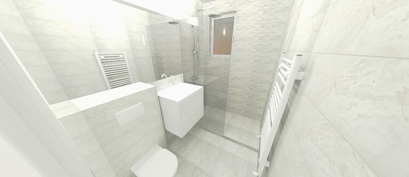 Amenajare apartament cu un dormitor, cartierul Grigorescu. Planuri de situatie, alegere produse, schite tehnice, randari partiale.