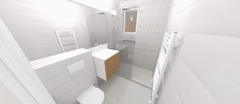 Amenajare apartament cu un dormitor, cartierul Grigorescu. Planuri de situatie, alegere produse, schite tehnice, randari partiale.