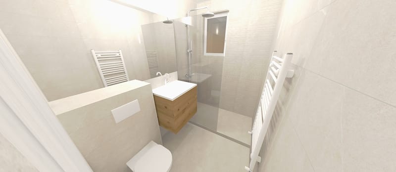 Amenajare apartament cu un dormitor, cartierul Grigorescu. Planuri de situatie, alegere produse, schite tehnice, randari partiale.