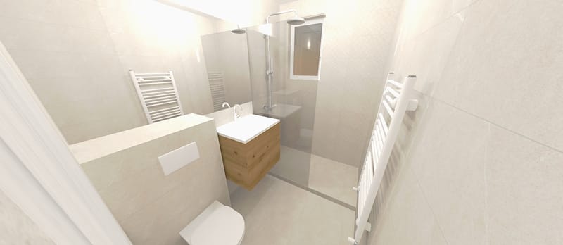 Amenajare apartament cu un dormitor, cartierul Grigorescu. Planuri de situatie, alegere produse, schite tehnice, randari partiale.