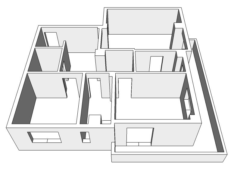 Reamenajare apartament 2 dormitoare cartierul Borhanci.