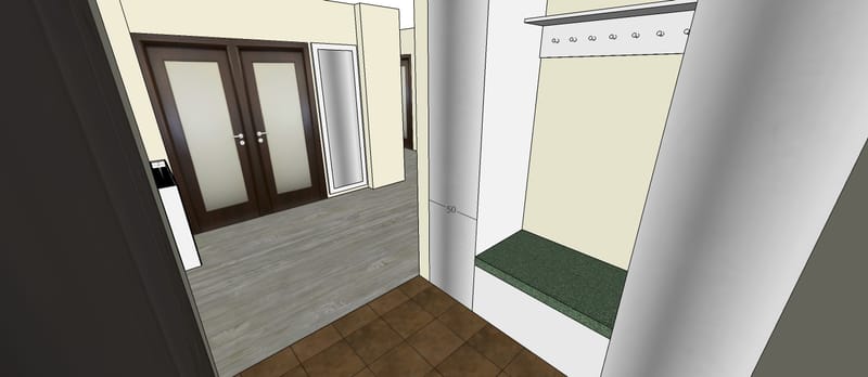 Reamenajare apartament 2 dormitoare cartierul Borhanci.