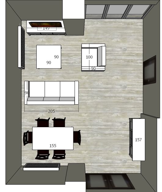 Reamenajare apartament 2 dormitoare cartierul Borhanci.