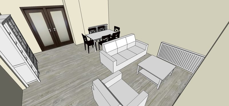 Reamenajare apartament 2 dormitoare cartierul Borhanci.