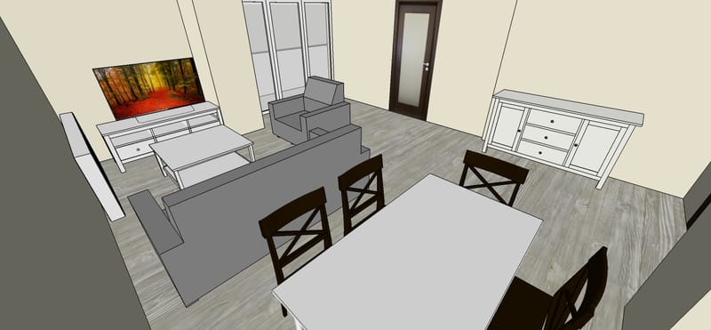 Reamenajare apartament 2 dormitoare cartierul Borhanci.