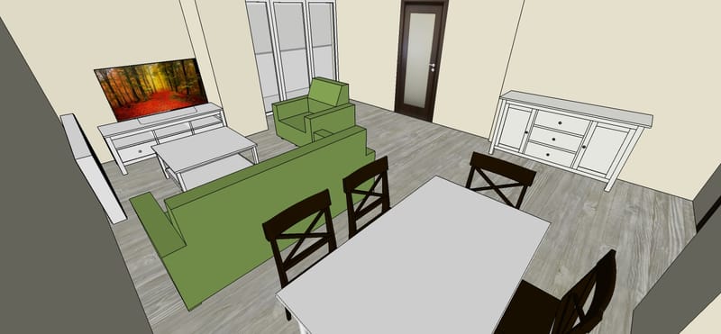 Reamenajare apartament 2 dormitoare cartierul Borhanci.