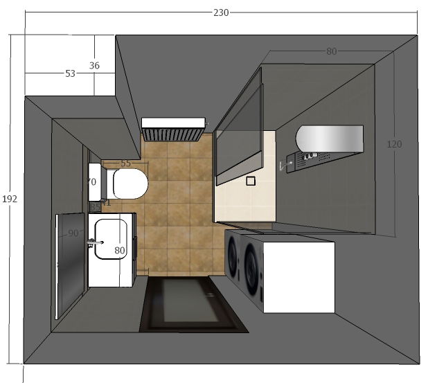 Reamenajare apartament 2 dormitoare cartierul Borhanci.