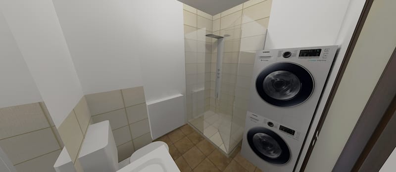 Reamenajare apartament 2 dormitoare cartierul Borhanci.