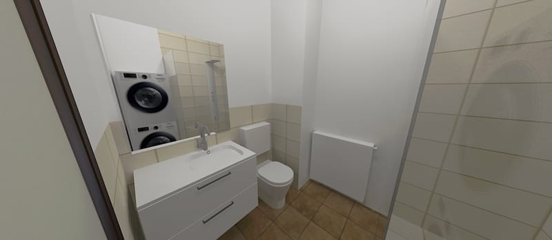Reamenajare apartament 2 dormitoare cartierul Borhanci.