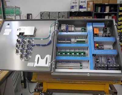 PLC System Integration, Custom Control Panels, and VFD image