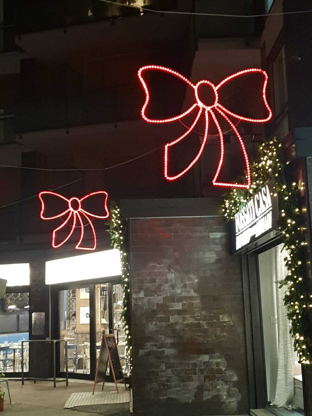 Fiocco rosso natalizio
