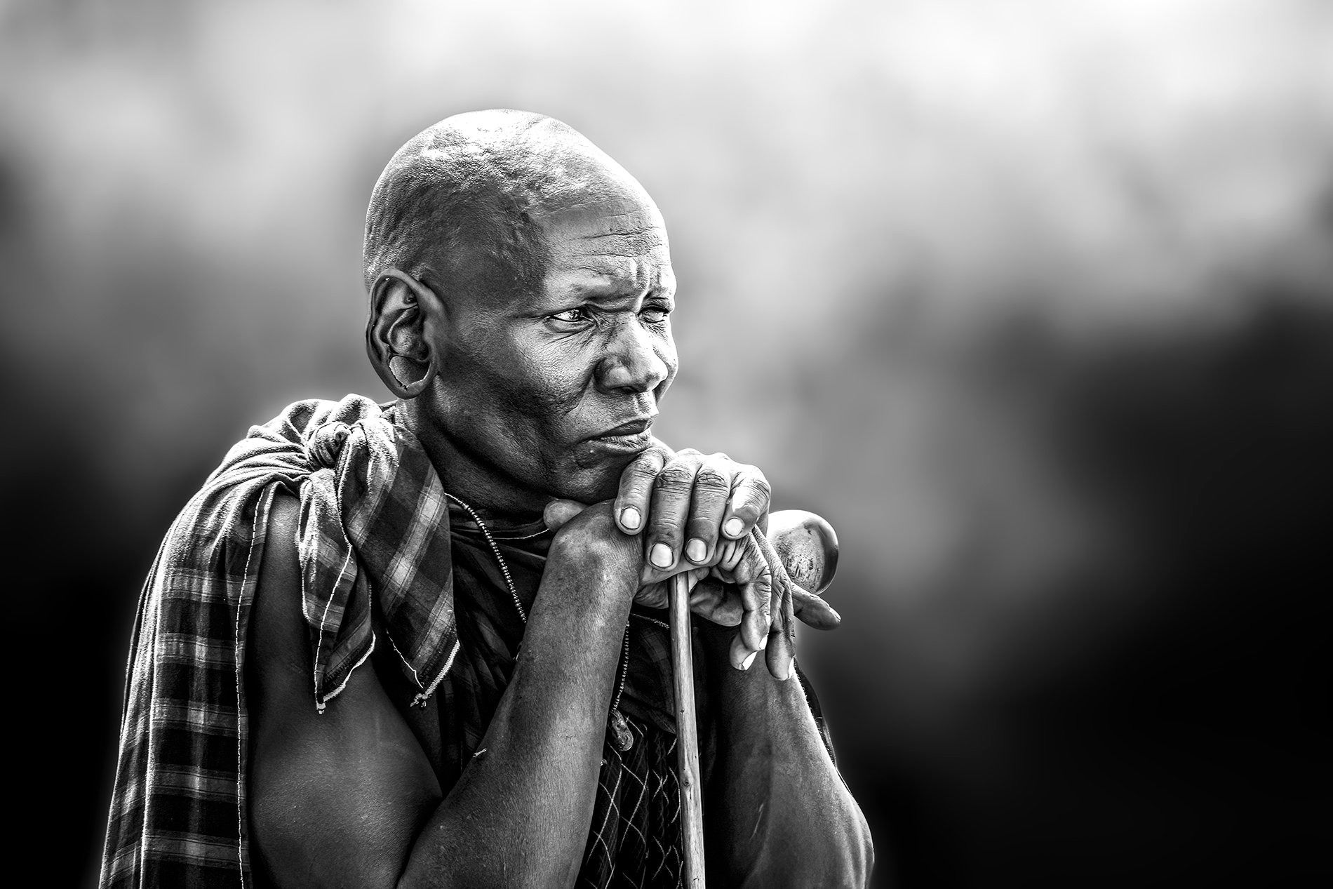 "THE OLD MAASAI SAGE" *012