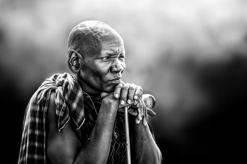 35AWARDS B & W Male Portrait  23-03-2023