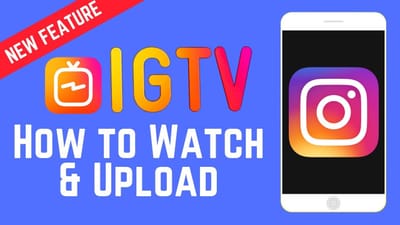 Hoe plaats je snel een video als Instagram IGTV met de Instagram-app?