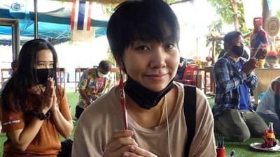 แห่เคารพบูชาขอเลขเด็ด ไอ้ไข่  image