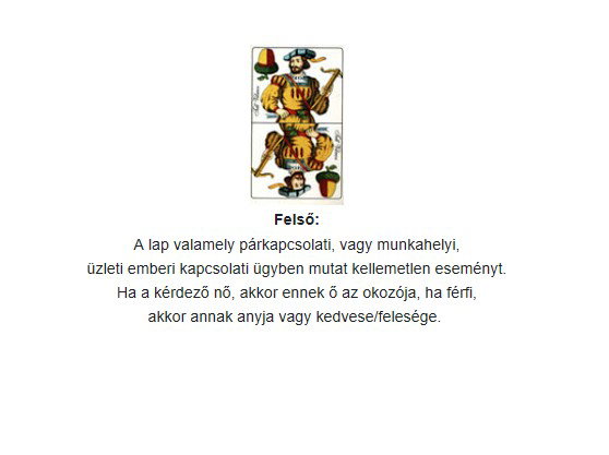 A lapok értelmezése