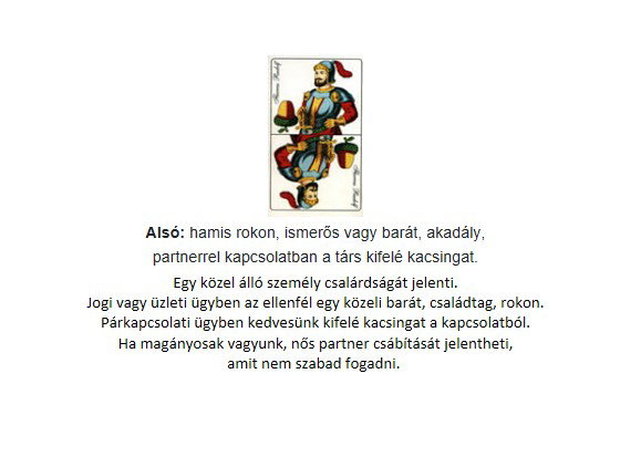 A lapok értelmezése