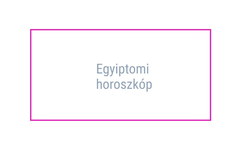 Egyiptomi horoszkóp