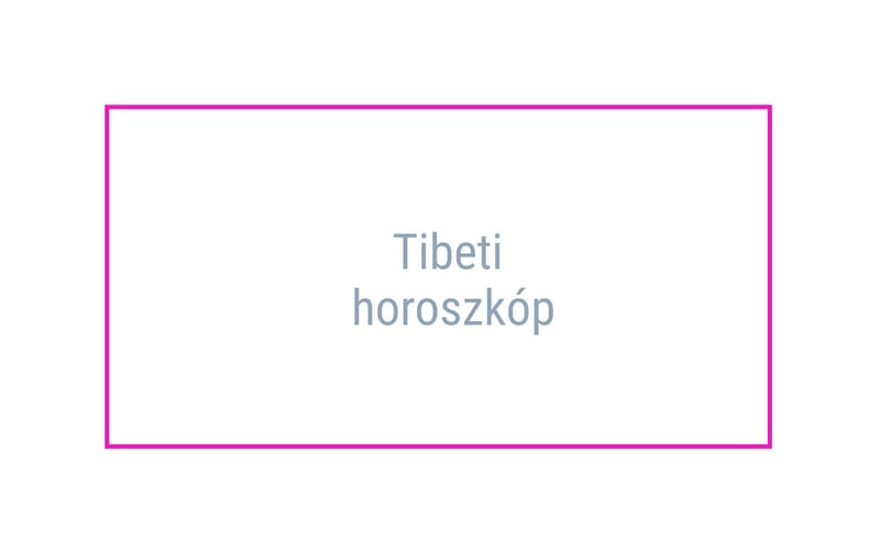 Tibeti horoszkóp