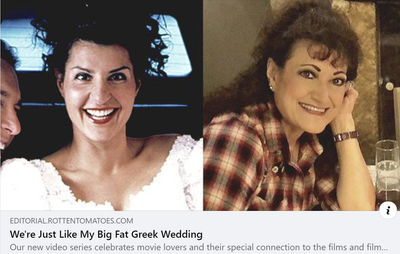 "We're Just Like My Big Fat Greek Wedding!" features Eftychia Project