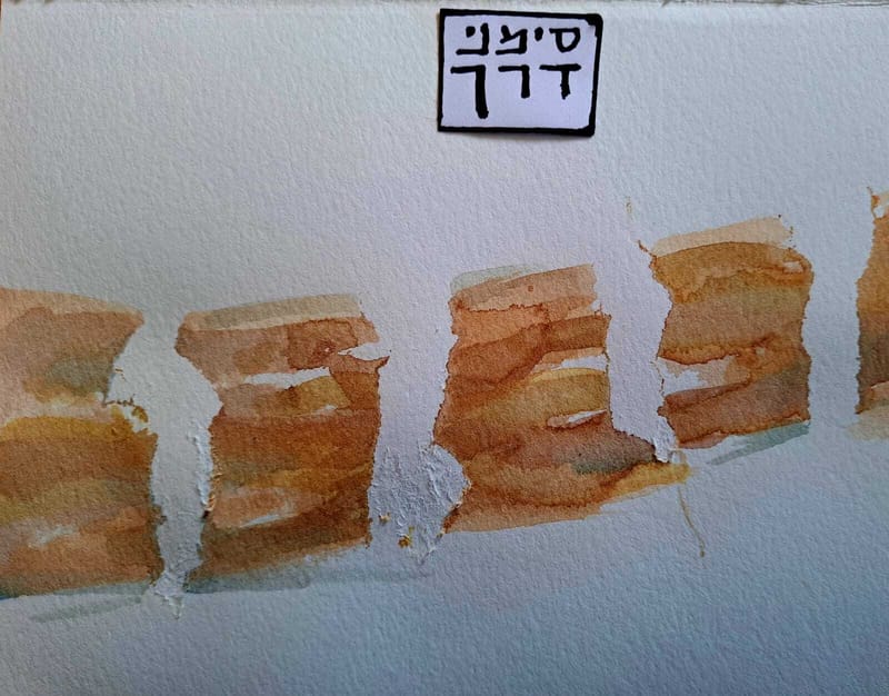 סימני דרך - חומר נפש בדרכים