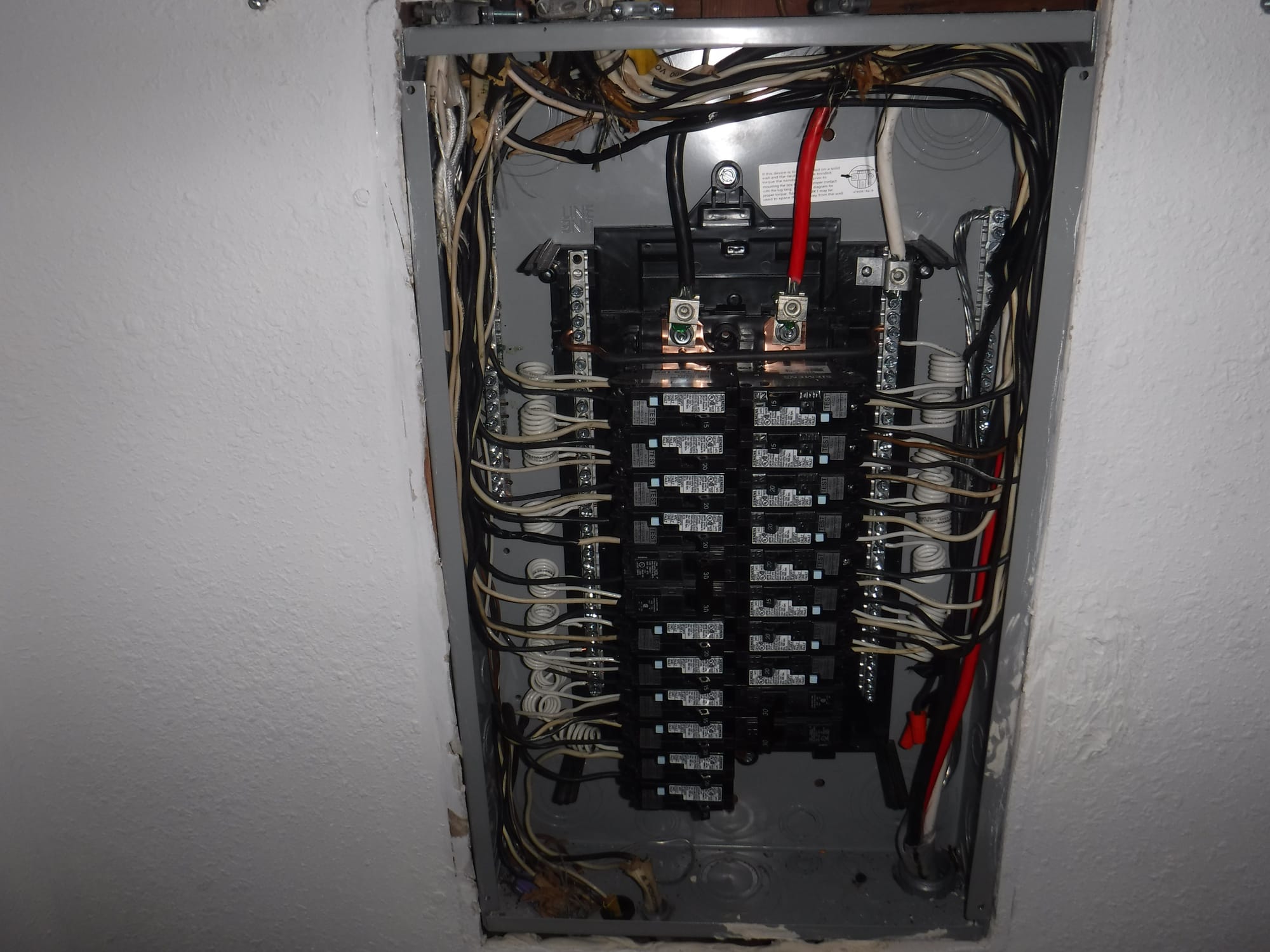 OPEN ELECTRICAL PANEL