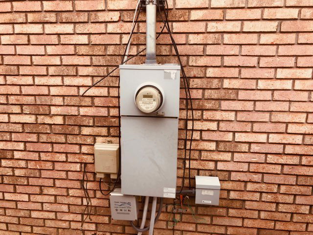 EXTERIOR ELECTRICAL PANEL