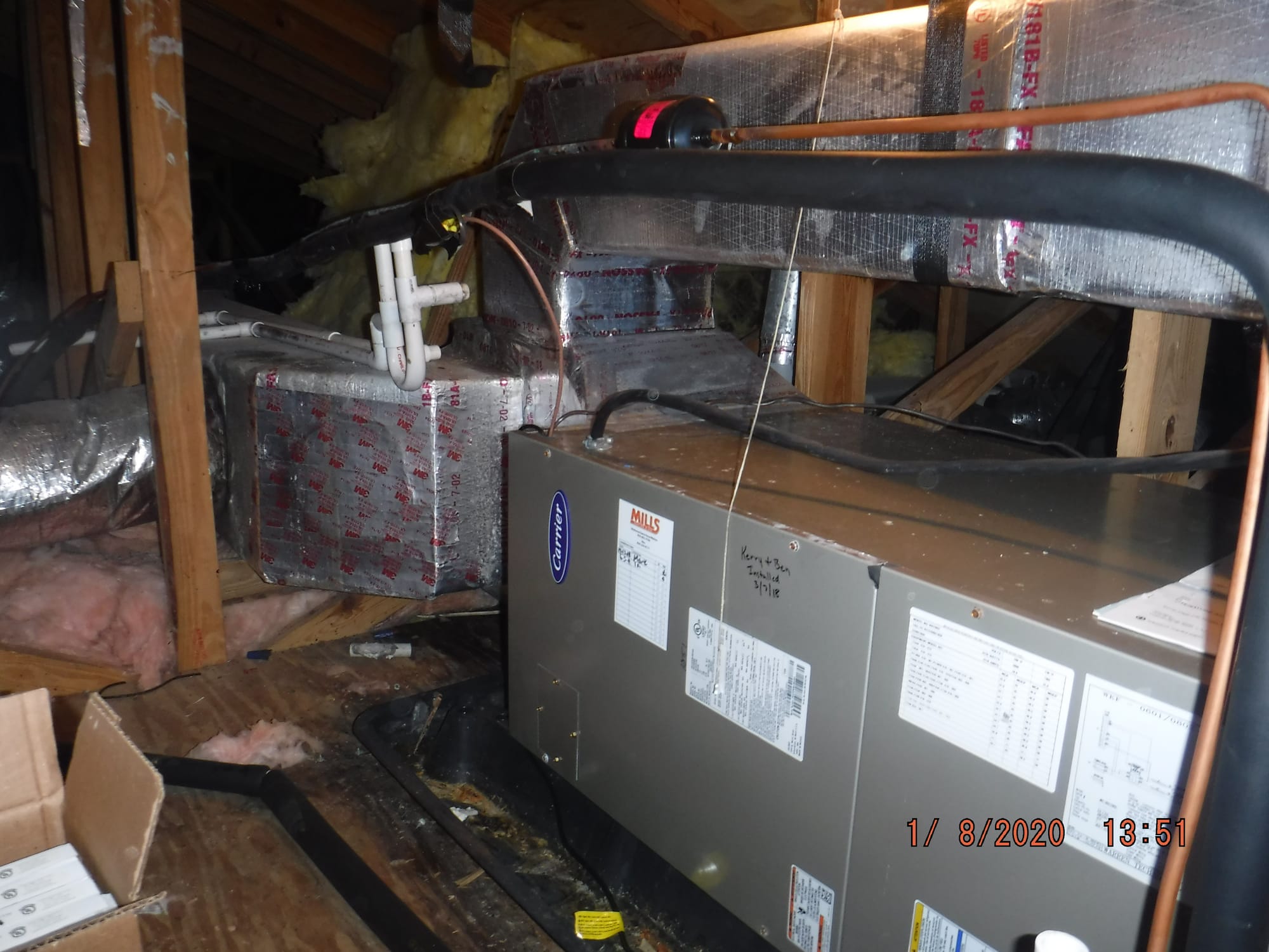 AIR HANDLER IN ATIC