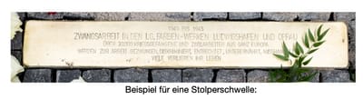 Stolpersteine image