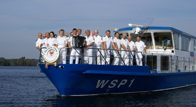 Musikalische Klänge mit dem Shanty Chor der Wasserschutzpolizei
