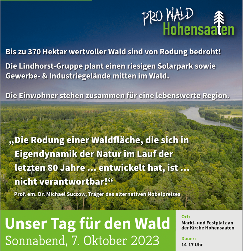 Unser Tag für den Wald