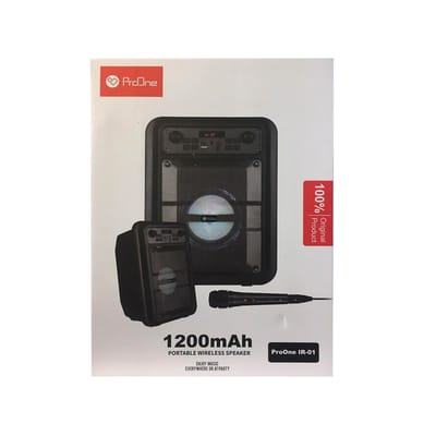 اسپیکر چمدانی ProOne مدل IR-01